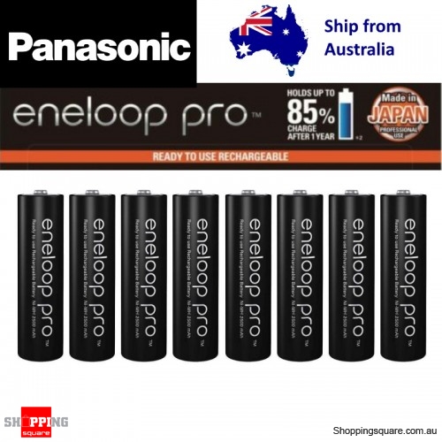 8pcs Panasonic Eneloop Pro - AA NiMH Rechargeable Batteries - Online  Shopping @ Shopping Square.COM.AU Online Bargain & Discount Shopping Square