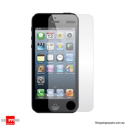 10x Apple iPhone 5, 5S, 5C Clear Screen Protector Cover 