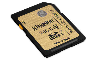 Kingston-Secure-Digital-SDHC-Card-UHS-I-16-GB-Speicherkarte-Hardware-Ele-NEW