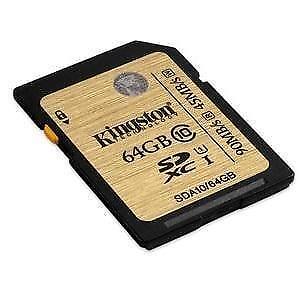 Kingston-64GB-SDXC-Class-10-UHS-I-Ultimate-Flash