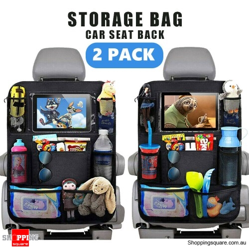 2PCS Car Seat Back Organiser Multi Pocket Storage Bag Pouch Holder Interior  Tidy - Online Shopping @ Shopping Square.COM.AU Online Bargain & Discount  Shopping Square