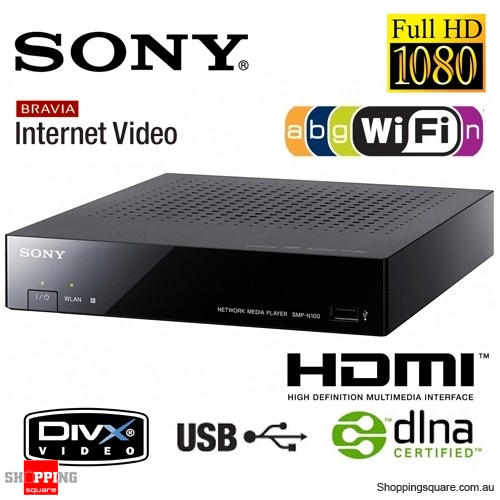 Sony Network Media Player Smp-n100  -  2