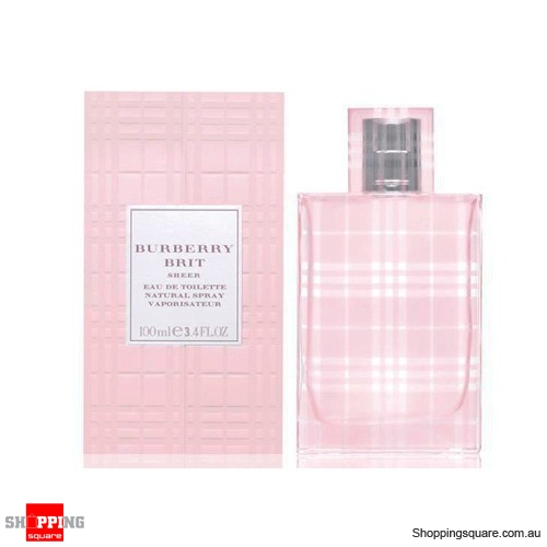 burberry brit sheer scent