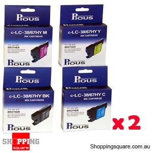 Brother LC57 2 SET Compatible Ink Cartridges LC-57