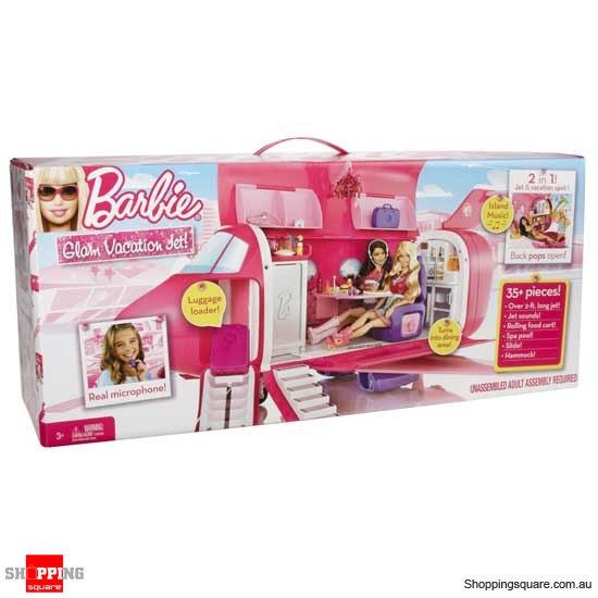 BARBIE Doll Glam Vacation Jet - Online Shopping @ Shopping Square.COM