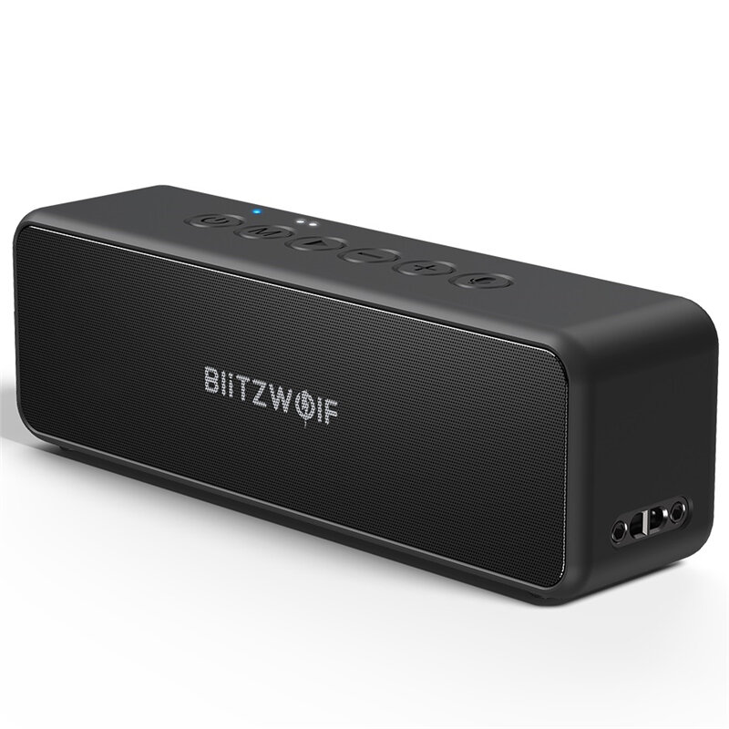 BlitzWolf BW-WA4 30W Wireless Speaker Portable bluetooth Speaker Double Drivers Bass TWS Stereo IPX6 Waterproof TF Card