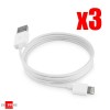 3x 8Pin Lightning USB Data Charger Cable for iPhone 6 Plus 5S 5C 5 iPod Touch Nano 7 iPad 4 Mini