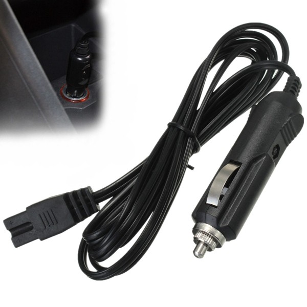 2m 12V DC Replacement Car Cooler Cool Box Mini Fridge 2 Pin Lead Cable Plug Wire