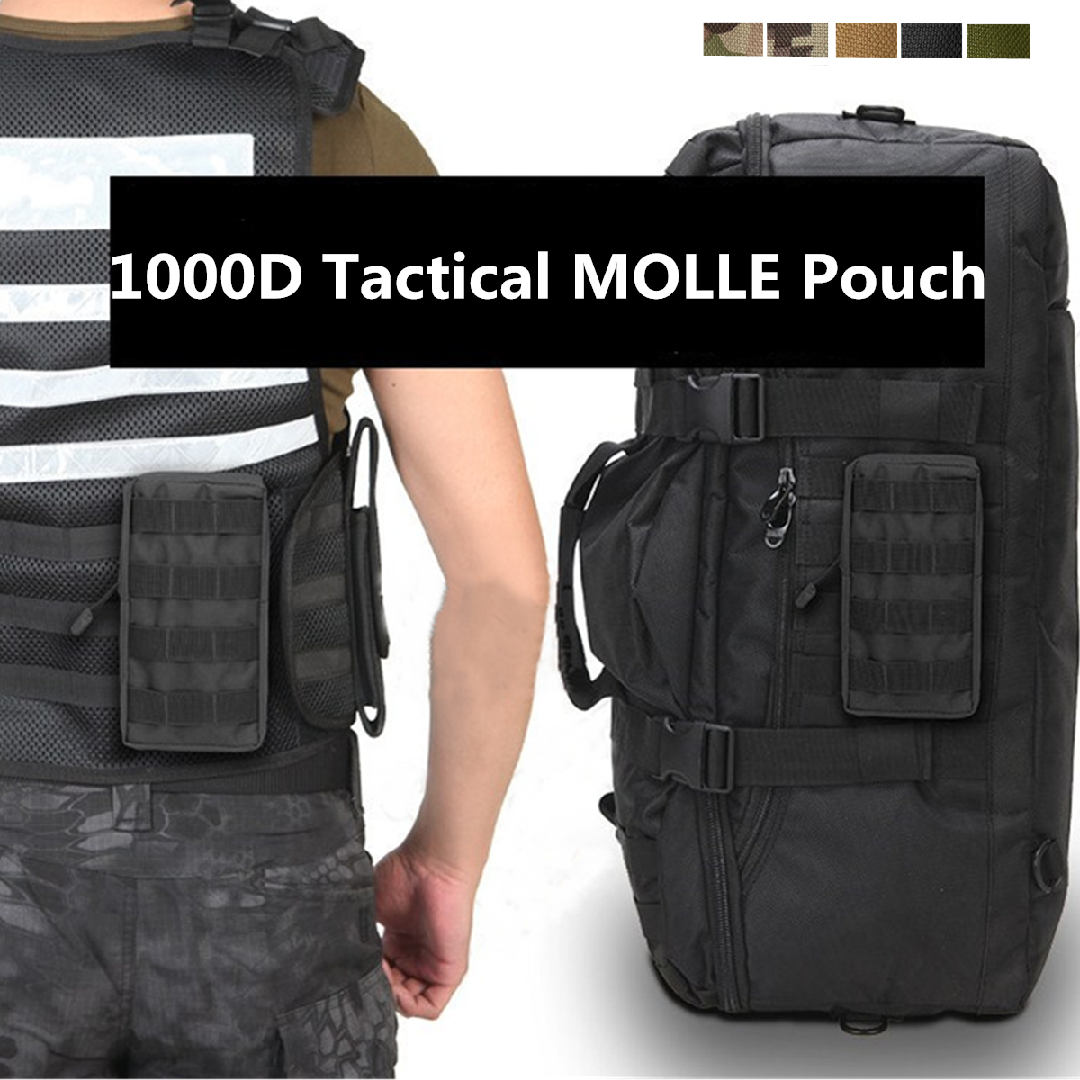Outdoor Tactical Portable Storage Bag Pouch For Smartphone