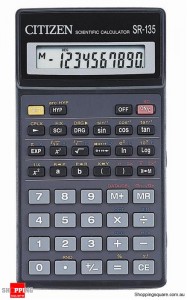Citizen SR-135T Scientific Calculator