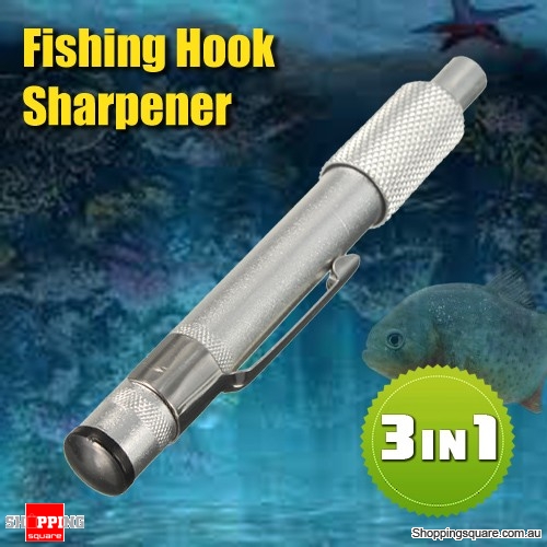 3 in 1 Fishing Hook Sharpener Hunting Files Tool Accessories - Online ...