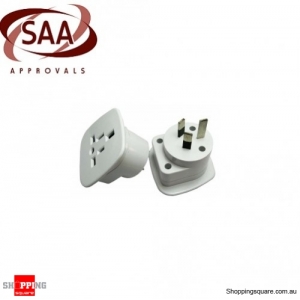1x Universal SAA Approved AU Power Travel Adapter P302