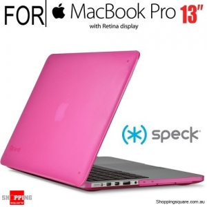 Speck 13 inch SeeThru Hardshell scratch protection case for Macbook Pro with Retina Display - Pink