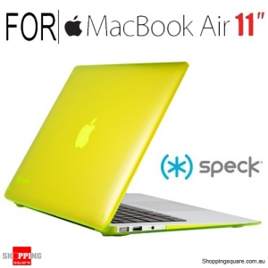 Speck 11 inch SeeThru Hardshell scratch protection case for Macbook Air - Yellow