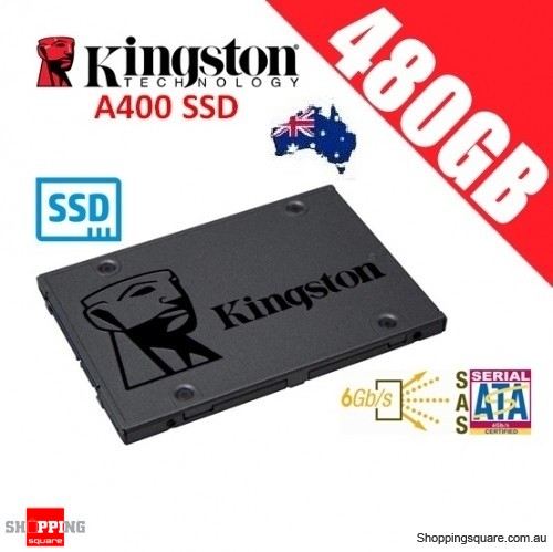 Kingston A400 SSD 480GB Solid State Drive SATA 3 6GB/s Laptop PC Notebook Up to 500MB/s