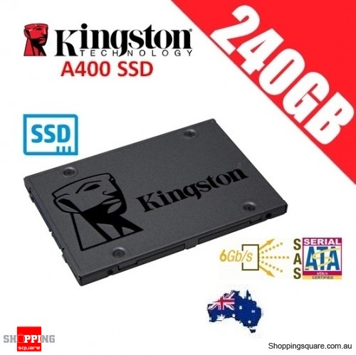 Kingston A400 SSD 240GB Solid State Drive SATA 3 6GB/s Laptop PC Notebook Up to 500MB/s