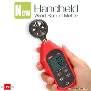 Mini Pocket Digital Wind Speed Meter Tester Anemometer Thermometer Equipment