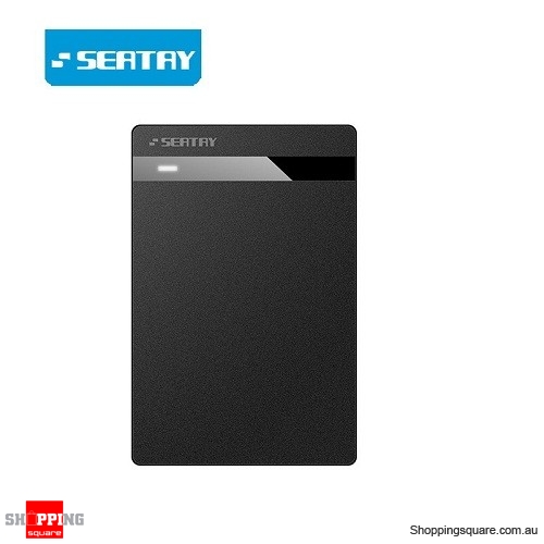 SEATAY USB 3.0 External 2.5inch SATA SDD HDD Hard Drive Disc Enclosure Case Box Black Colour