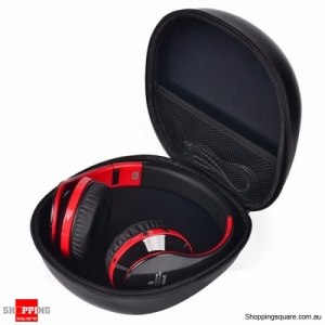 Universal PU Headphone Storage Bag Black Colour