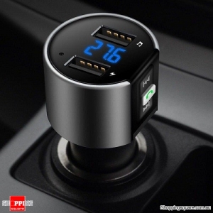 Bluetooth Wireless Car Kit FM Transmitter Handsfree Radio MP3 Player USB Charger
