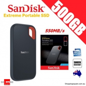 SanDisk Extreme 500GB Portable SSD Solid State Drive