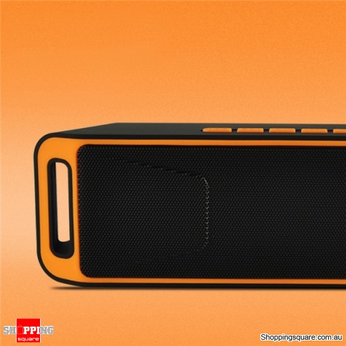 Portable Bluetooth 4.0 Mini Wireless Stereo Speaker with Mega Bass For Android iPhone -Orange