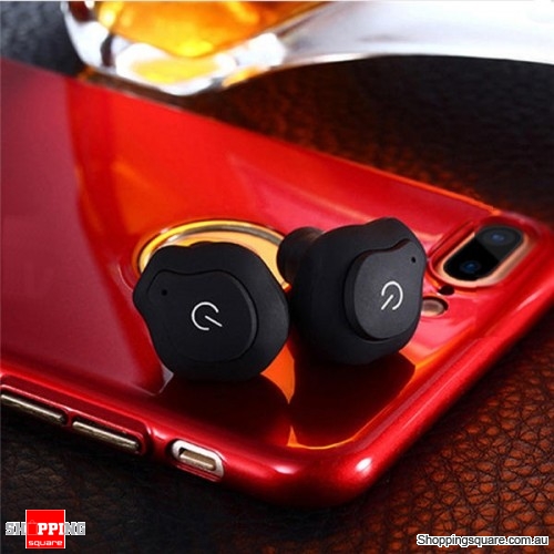 Bluetooth 4.2 Wireless Mini Stealth Portable Concise Waterproof Earphone earbud - Black