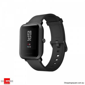 Xiaomi AMAZFIT Bip Pace Youth GPS GLONASS Bluetooth 4.0 IP68 Smart Watch International Version-Black