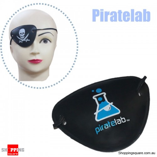 Halloween Pirate Eye Patch Costumes Pirates of Accessories Cyclops Goggle crossbones - Piratelab
