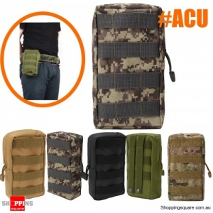Outdoor Sport Tactical Large Capacity Storage Bag Phone Pouch  first aid kit bag - ACU Camouflage