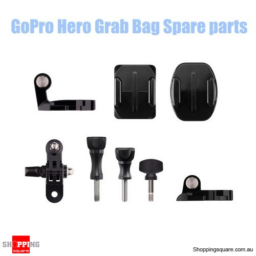 GoPro Hero Grab Bag of mounts and spare parts