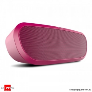 Portable Rechargeable Bass Audio Hands-free Wireless 2400mAh Bluetooth Speaker -Red