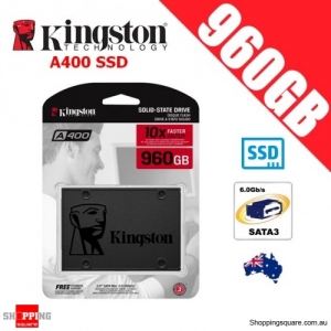 Kingston A400 SSD 960GB Solid State Drive SATA 3 6GB/s Laptop PC Notebook Up to 500MB/s