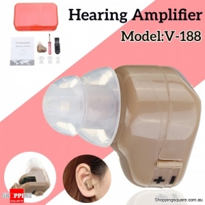 Invisible Lightweight Hearing Amplifier LR41H Battery Hearing Aid with screwdriver