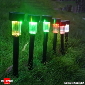 Waterproof Solar LED Lawn Light Outdoor Garden Light Landscape Yard Path Lamp - Colorful