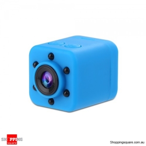 SQ18 Portable HD 1080P Mini Camera LED IR Night Vision Camcorder Sport Outdoor - Blue