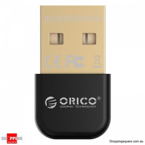 ORICO BTA-403 Mini Bluetooth 4.0 24K Gold-Plated Adapter for PC Laptop - Black