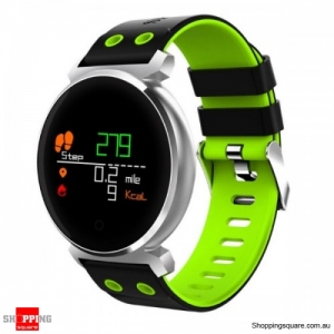 OLED HD Color Display Bluetooth Swimming Long Stand-by Time Smart Watch - Green
