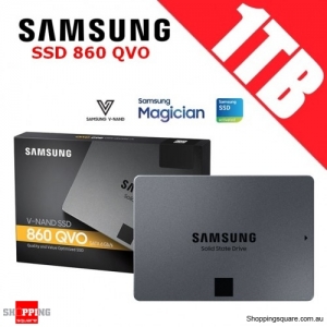 Samsung SSD 860 QVO 1TB 2.5 inch Internal Solid State Drive 550MB/s SATA 6GB/s