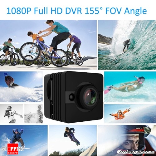 Mini 1080P Full HD DVR Camera 155 Degree FOV Angle Loop-cycle Recording Night Vision
