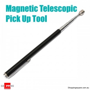 Extendable Portable Telescopic Magnetic Pickup Rod Stick Magnet 10lb
