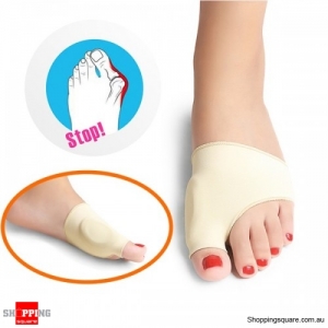 1 Pair Elastic Soft Painful Bunion Corrector Breathable Full Care Toe Pain Belief Remover