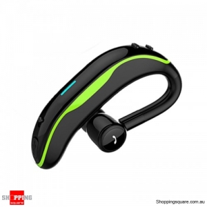 Wireless Bluetooth Earphone Stereo Noise Cancelling Sports Handsfree Headset With Mic - Green