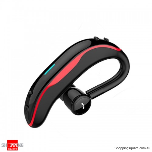 Wireless Bluetooth Earphone Stereo Noise Cancelling Sports Handsfree Headset With Mic - Red