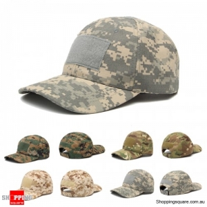 Adjustable Camping Tactical Camouflage Travel Sunscreen Baseball Cap - ACU