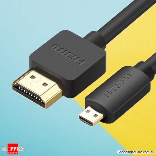 Ugreen 4K HD127 Micro HDMI to HDMI Cable HDMI Adapter for Phone Tablet HDTV Camera PC