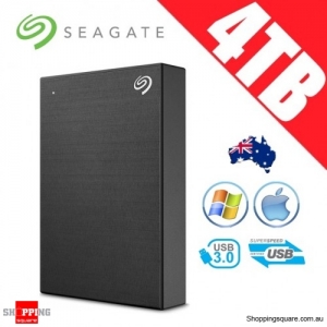 Seagate Backup Plus Portable 4TB 2.5in Portable Hard Disk Drive Black 