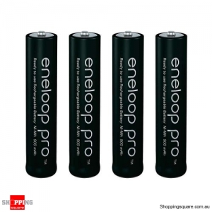 4pcs Panasonic Eneloop Pro - AAA NiMH Rechargeable Batteries