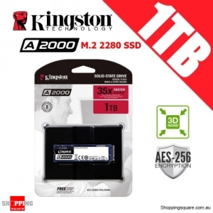 Kingston A2000 1TB M.2 2280 3D NAND SSD Solid State Drive