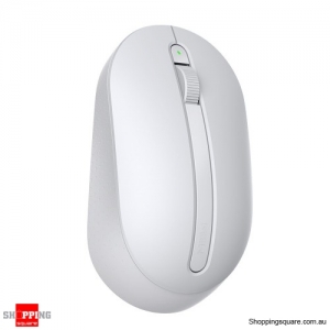 2.4GHz Wireless 1000DPI Optical Mouse with Power Light Silent - White